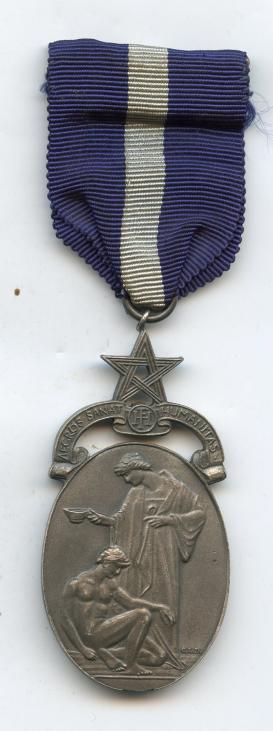 WW1 Masonic Medal to Bro A Ellridge