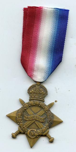 1914-15 Star To Pte Cecil W Bedford, Army Veterinary Corps