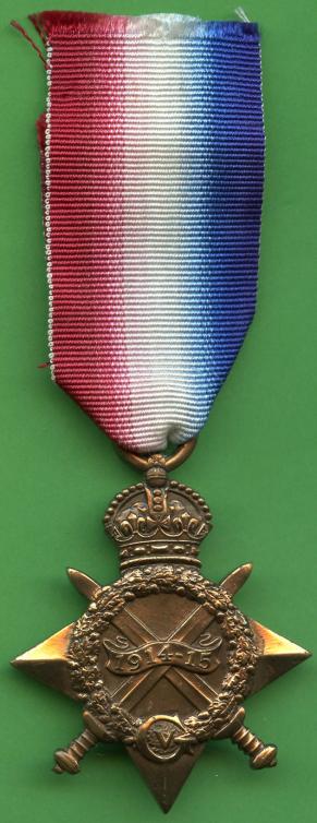 1914-15 Star To Gunner Charles Parrott, Royal Field Artillery