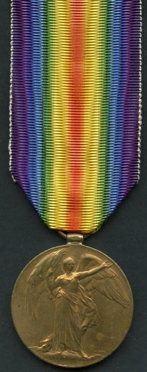 Victory Medal 1914-1919 To Pte Charles H Matthews, North Somerset Yeomanry