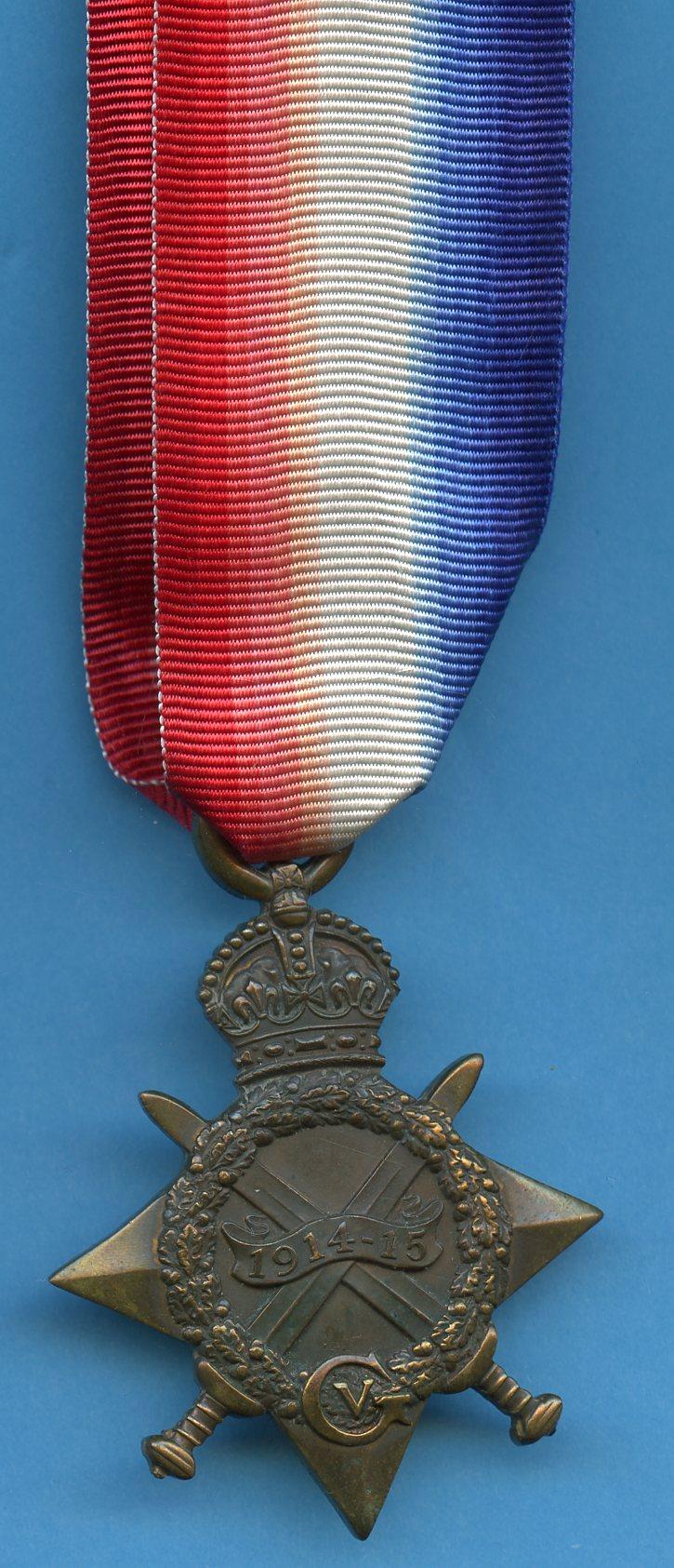 WW1 1914-15 Star To Sapper Samuel Walker , Royal Engineers