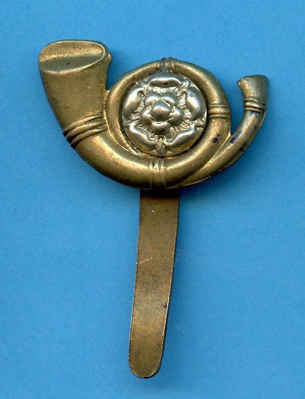 The King's Own Yorkshire Light Infantry WW1 Cap badge