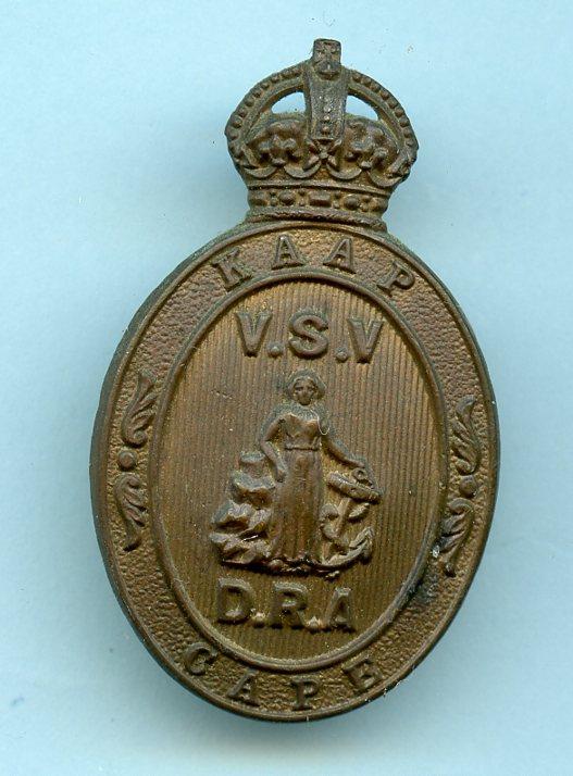 WW1 South African Cape Commandos Cap Badge