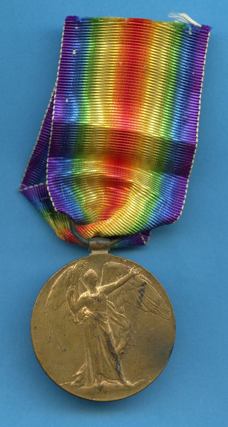 Victory Medal 1914-19 To Pioneer Sydney C Stoneham Royal Engineers,