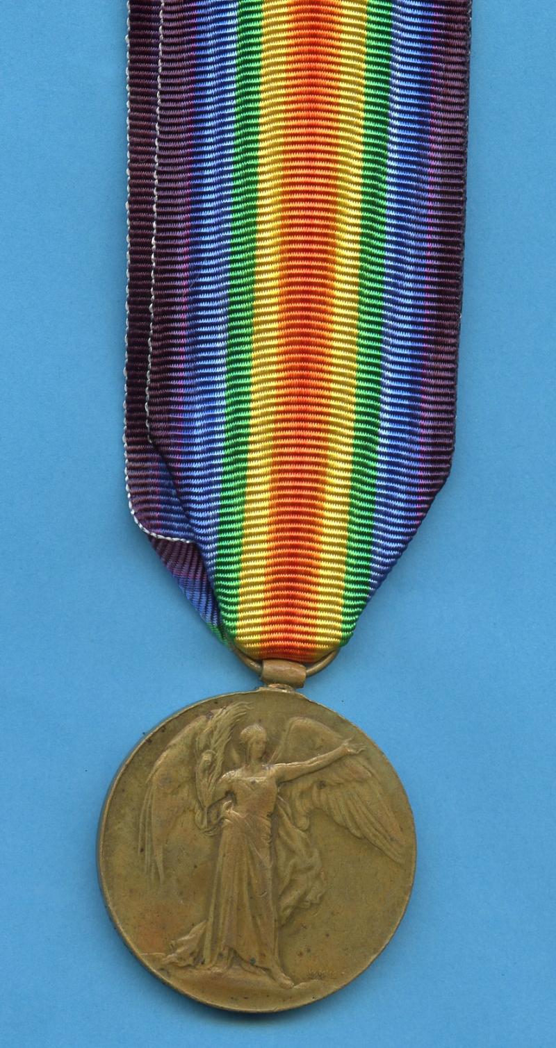 Victory Medal 1914-19 To Sapper Ernest John Hawes, Royal Engineers