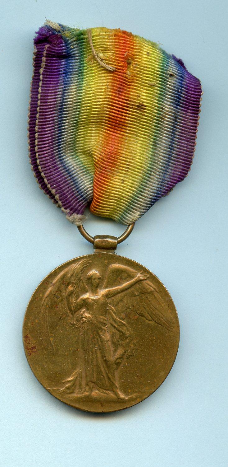 Victory Medal 1914-19 To Pte James Morgan Army Veterinary Corps