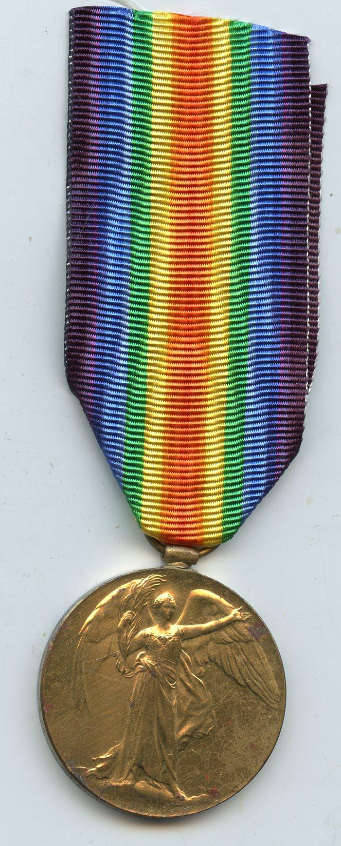Victory Medal 1914-19 to Pte Thomas Thomas, Army Ordnance Corps