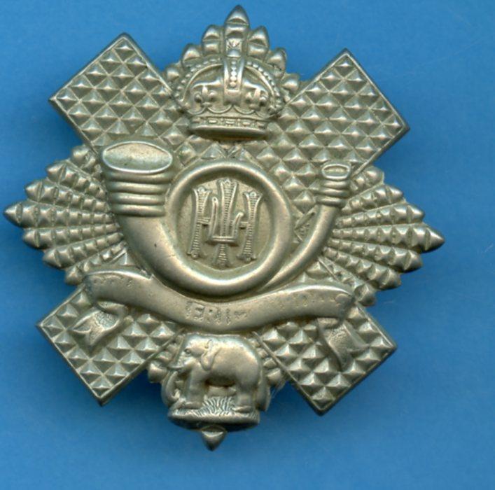 Highland Light Infantry - 5th, 7th & 8th Battalions Cap Badge