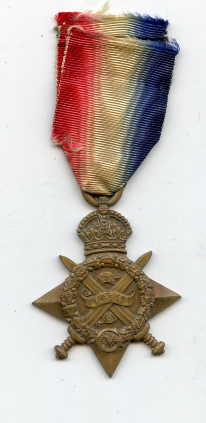 WW1 1914 Mons Star To Sjt Wylie Seaforth Highlanders Later Lieut Kings  own Lancaster Regiment