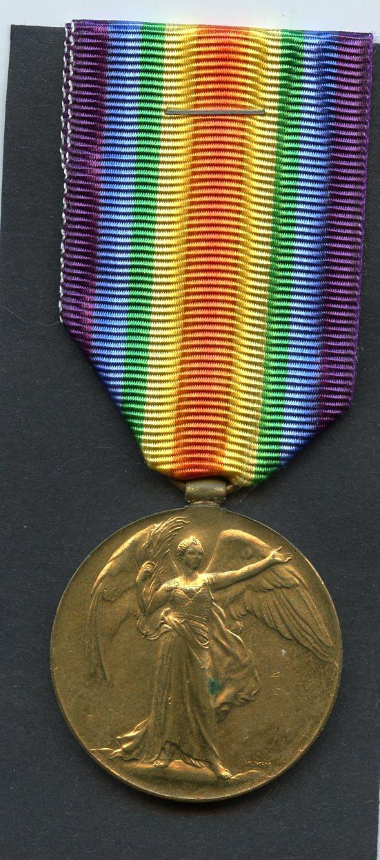 Victory Medal 1914-19 To Seaman Roderick Nicolson, Royal Naval Reserve
