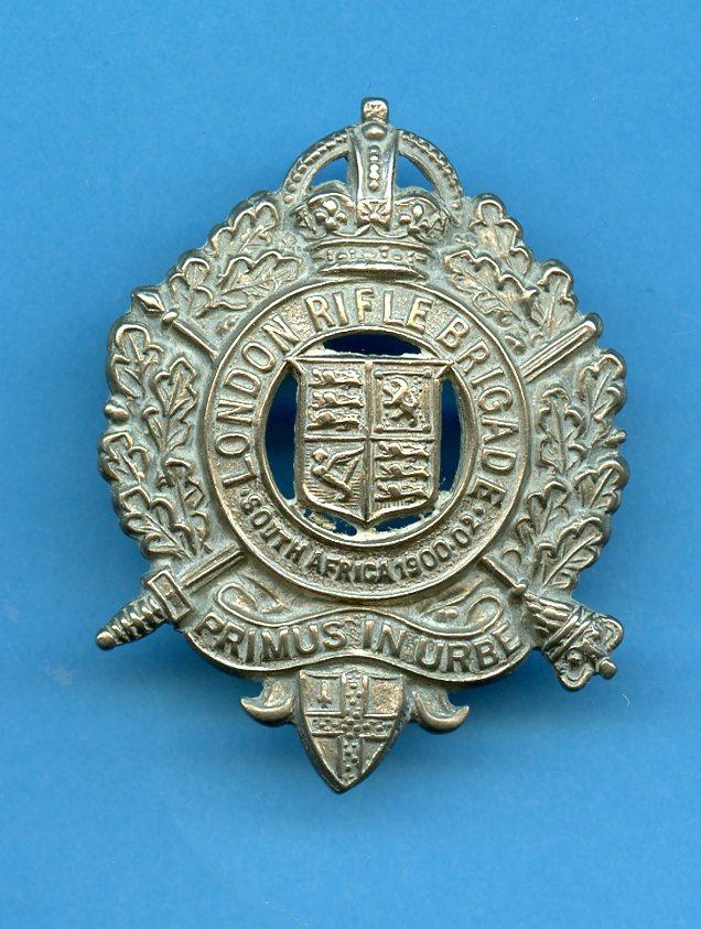 5th City of London Rifle Brigade  WW1  Cap badge