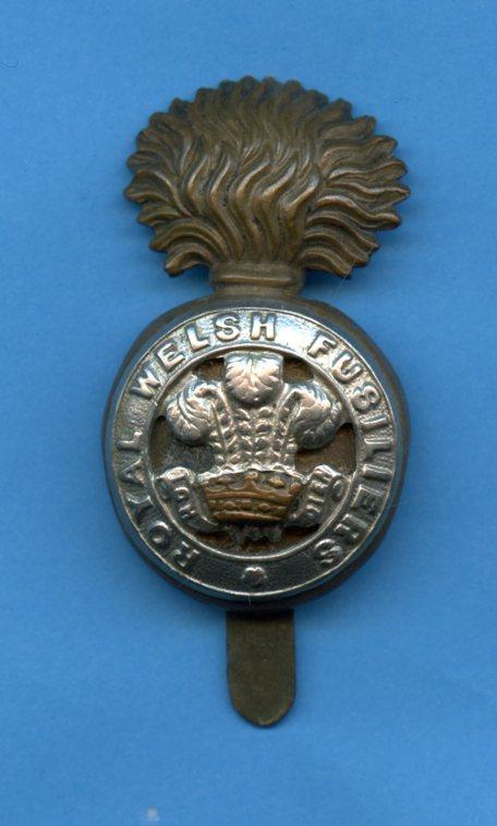 WW1 The Royal Welsh Fusiliers Cap Badge