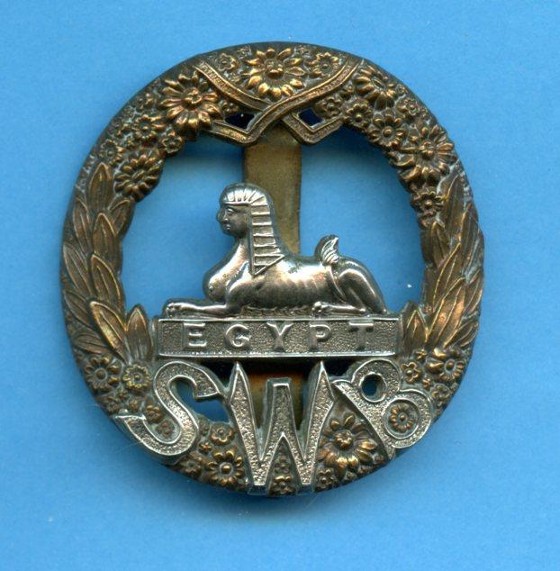 WW1 South Wales Borderers Cap Badge
