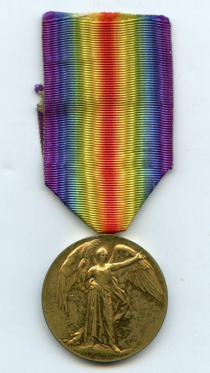 WW1 Victory Medal 1914-1919 To Pte Charles Bradley, 4th 15th Bn., Black Watch (Royal Highlanders)