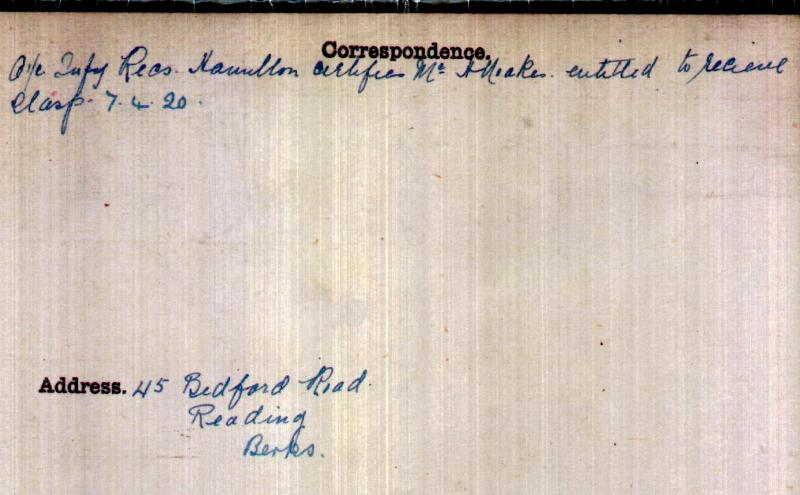 WW1 1914 Mons Star Medal To Pte Charles Rowland Noakes, 2nd Bn., Cameronians (Scottish Rifles)