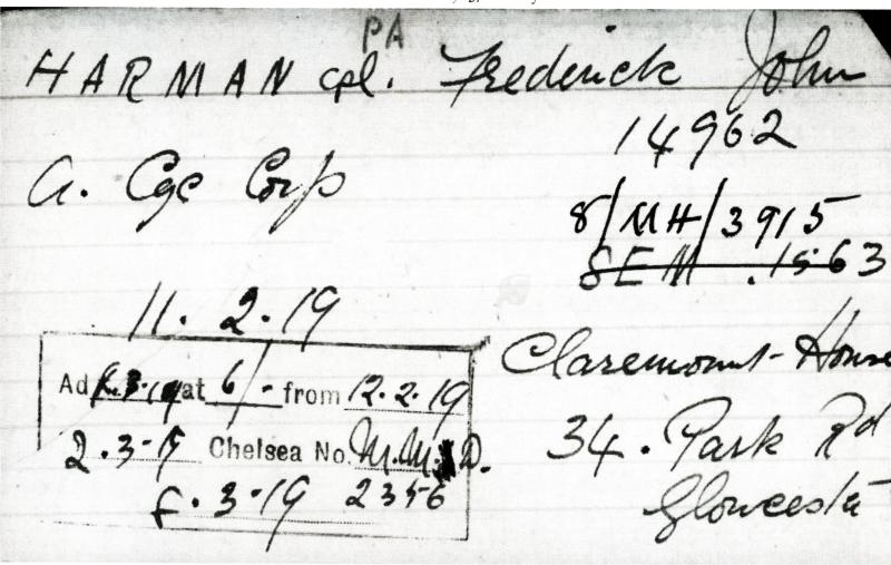 WW1 Victory Medal 1914-19 To Cpl Frederick John Harman, Army Cyclist Corps