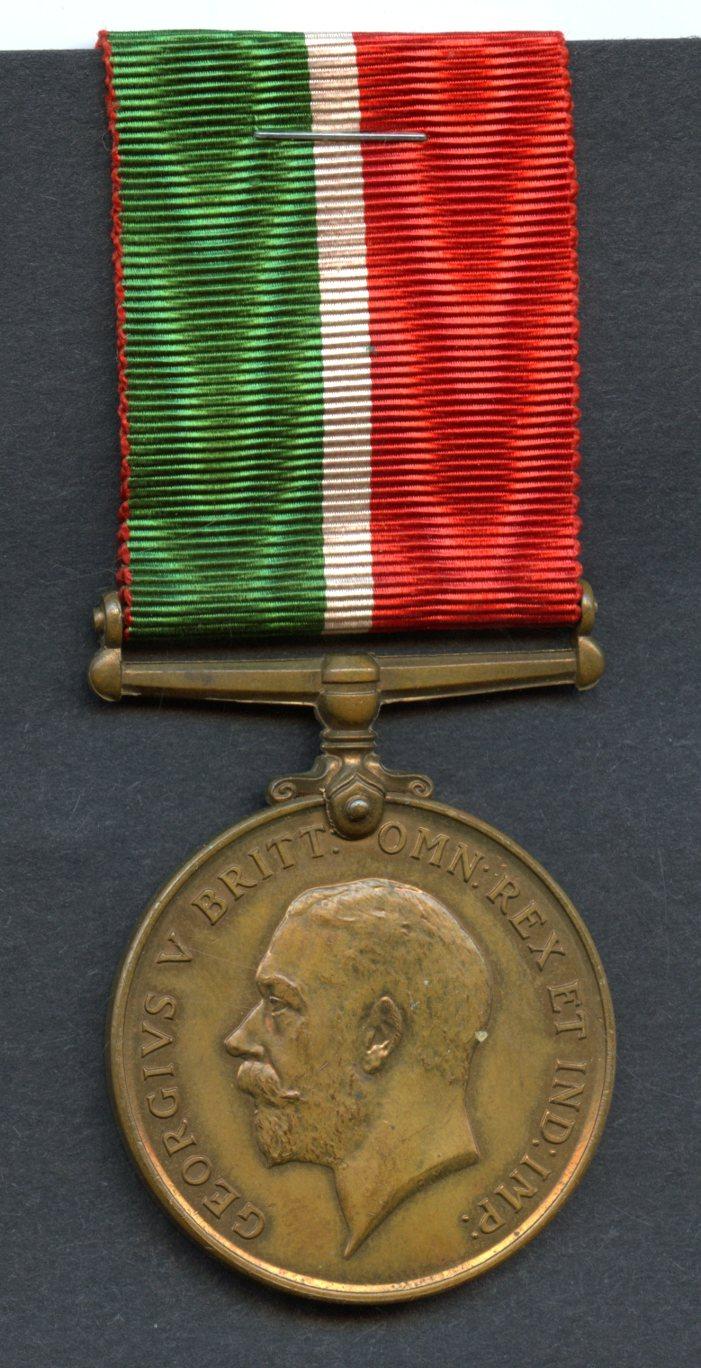 WW1 Mercantile Marine War Medal 1914-18 To William Chalmers
