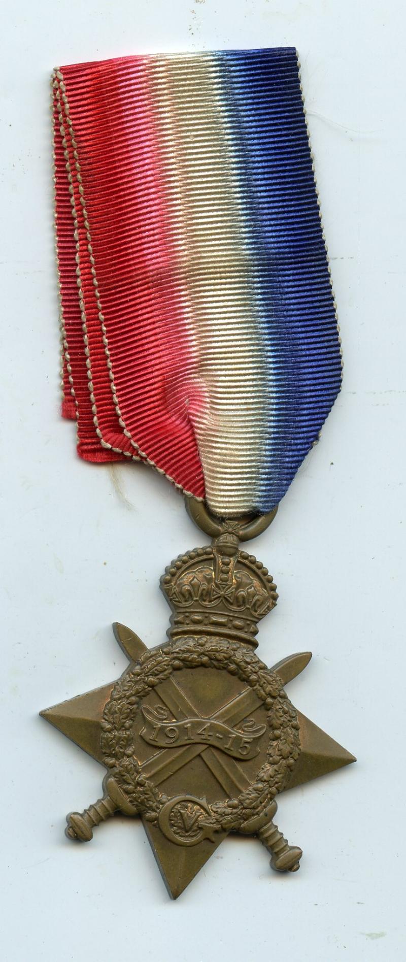 WW1 1914-15 Star To Lieut Thomas Arthur Mansfield Gardiner, Middlesex Regt , Royal Flying Corps & RAF
