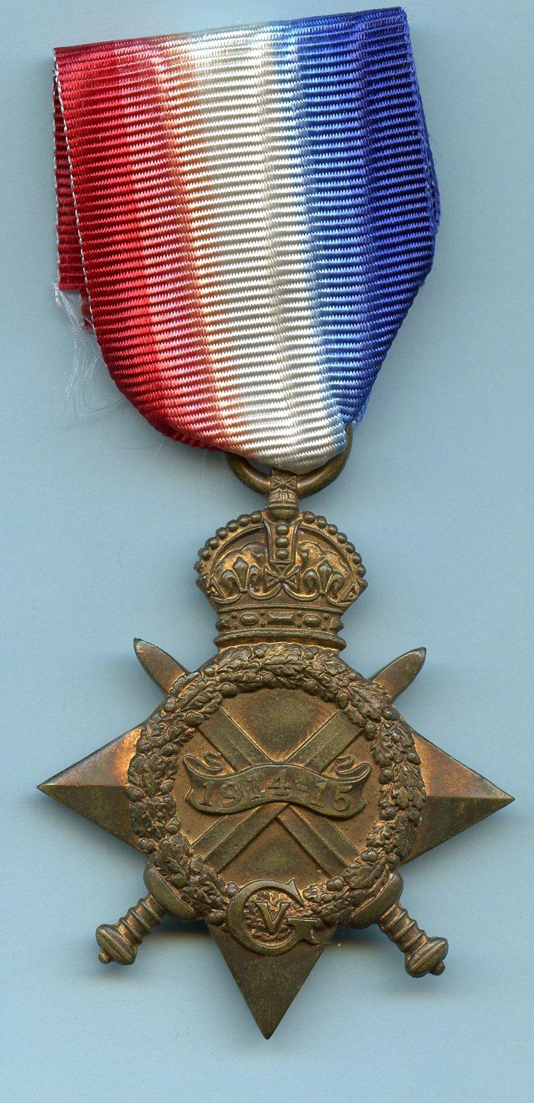 WW1 1914-15 Star To Cpl William McKinnon, 31st Canadian Infantry (Alberta), CEF