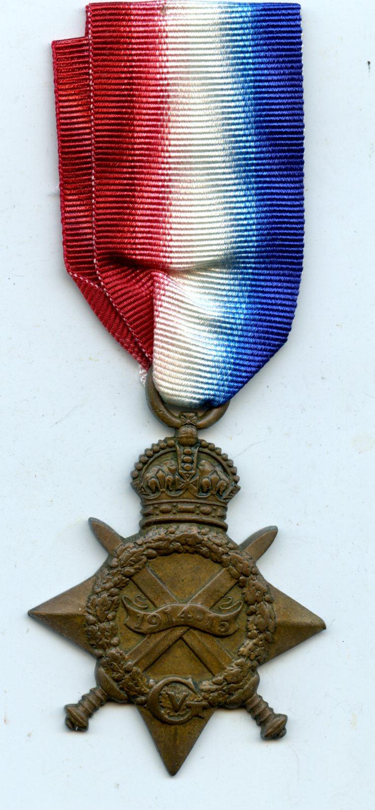 WW1 1914-15 Star Medal To Sowar Mowaz Khan, 28th Cavalry